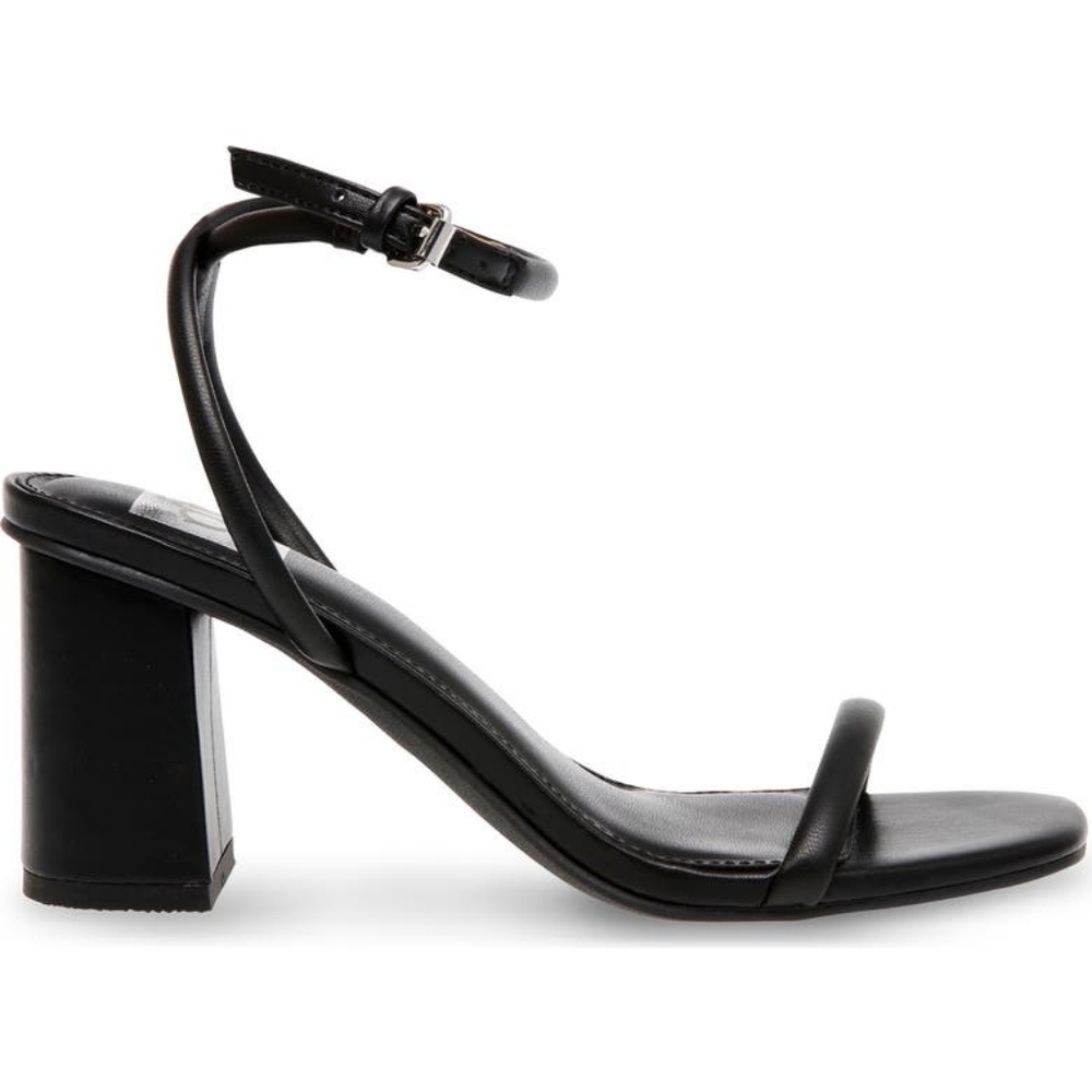 NWOB DV by Dolce Vita Sandal Black Strappy Block Heels
